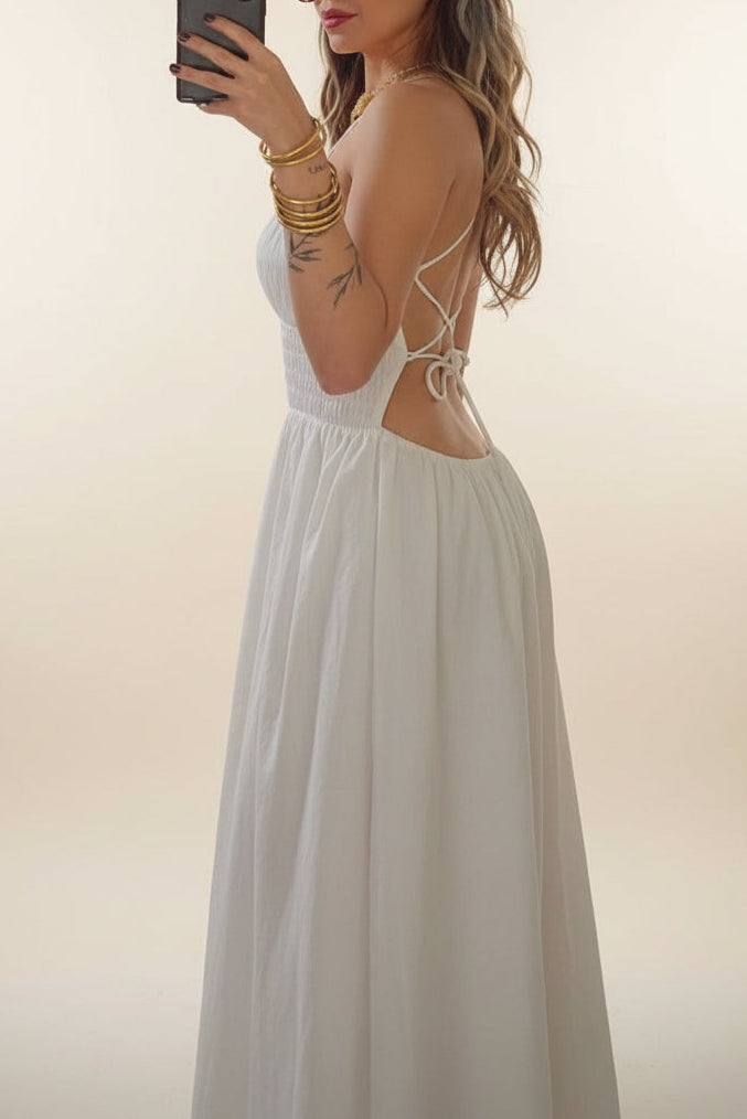Open Back Maxi Dress ✨️
